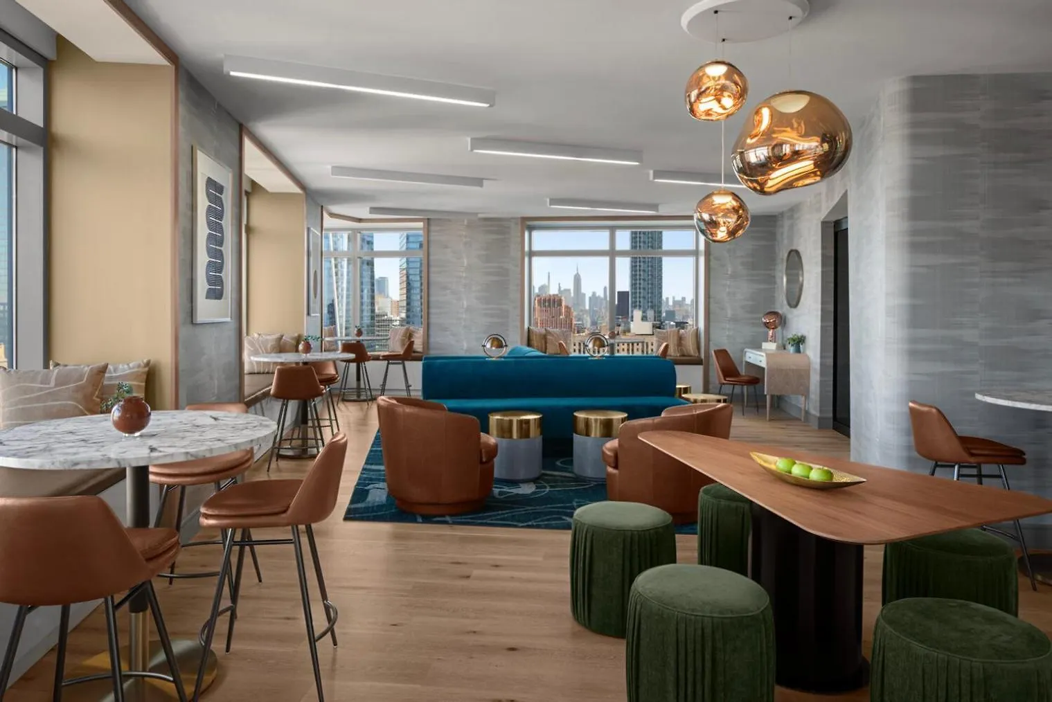 Financial District Studio W Wd Gym Elevator Nyc-1367 New York USA